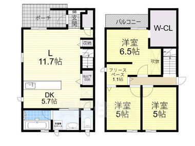 間取り：227103182782