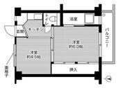 ビレッジハウス高津２号棟のイメージ