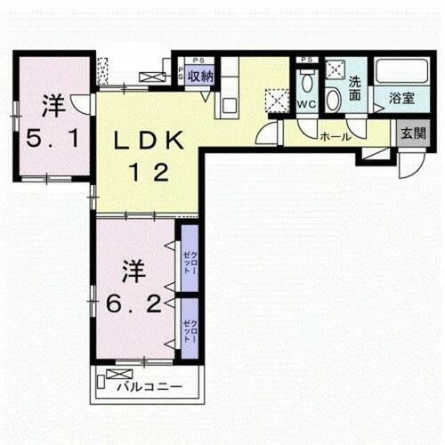 同じ建物の物件間取り写真 - ID:213099890056