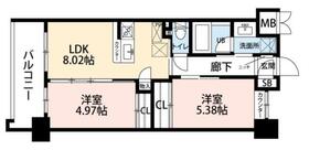 ウイングス到津 1002 ｜ 福岡県北九州市小倉北区上到津３丁目（賃貸マンション2LDK・10階・44.18㎡） その2