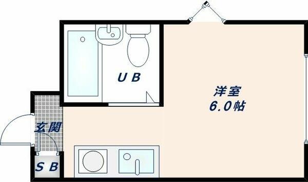 インテリジェントマンション・エソール｜大阪府東大阪市上小阪４丁目(賃貸マンション1R・2階・16.00㎡)の写真 その2