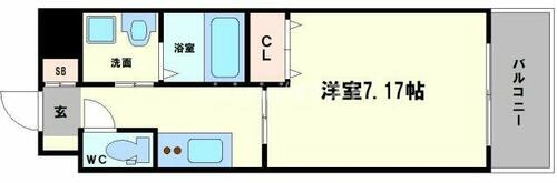 Ｋ－フロント今宮五番館の間取り