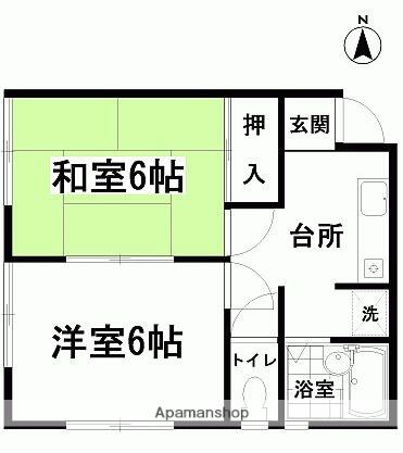 同じ建物の物件間取り写真 - ID:207001170046