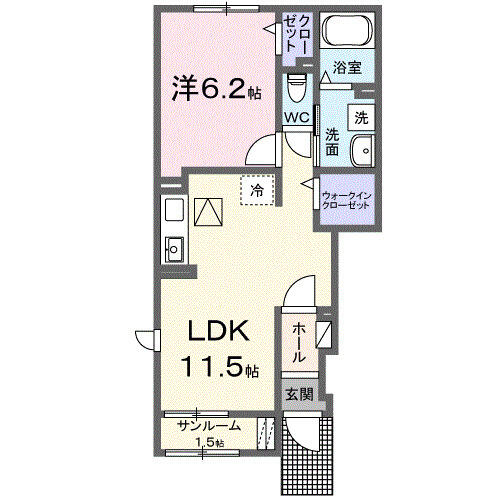 同じ建物の物件間取り写真 - ID:204004140138