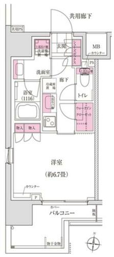 同じ建物の物件間取り写真 - ID:213103565939