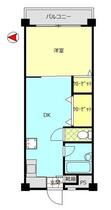 マンション糀谷 403 ｜ 東京都大田区西糀谷３丁目（賃貸マンション1DK・4階・31.00㎡） その2