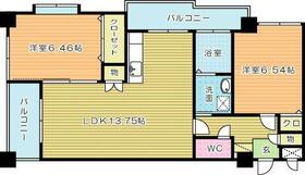 サンシャイン熊本 504 ｜ 福岡県北九州市小倉北区熊本１丁目（賃貸マンション2LDK・5階・59.96㎡） その2