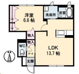 同じ建物の物件間取り写真 - ID:236002329454