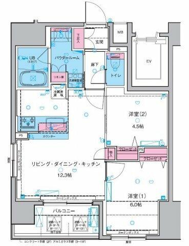 同じ建物の物件間取り写真 - ID:213102505330