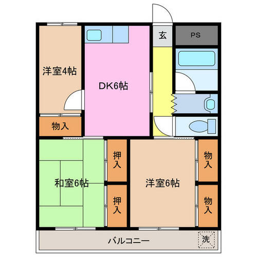 同じ建物の物件間取り写真 - ID:224004806993