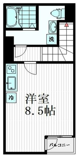 Ｓｉｍｓｕｎ　Ｔｅｒｒａｃｅ｜東京都板橋区志村３丁目(賃貸アパート1R・3階・31.26㎡)の写真 その2