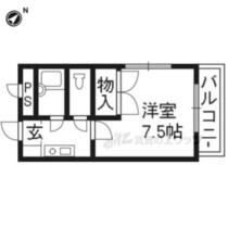 第６レジデンス春田 621 ｜ 京都府京都市西京区大枝塚原町（賃貸マンション1K・2階・25.50㎡） その2