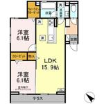 仮）Ｄ－ｒｏｏｍ北安東２丁目ＰＪ　Ａ棟のイメージ