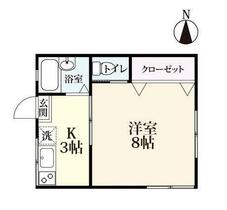 赤松ハウス 103 ｜ 佐賀県佐賀市赤松町（賃貸アパート1K・1階・24.84㎡） その2