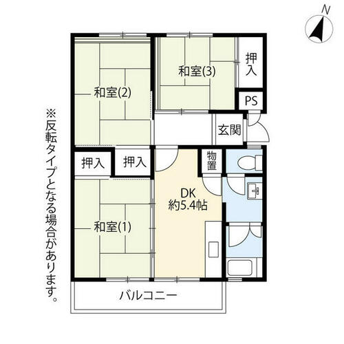 同じ建物の物件間取り写真 - ID:213103238251