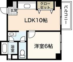 タケチヨビル  ｜ 広島県広島市西区楠木町２丁目（賃貸マンション1LDK・3階・35.16㎡） その2