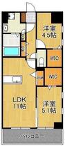 Ｓｔｕｄｉｅ小文字通り  ｜ 福岡県北九州市小倉北区砂津１丁目（賃貸マンション2LDK・9階・52.70㎡） その2