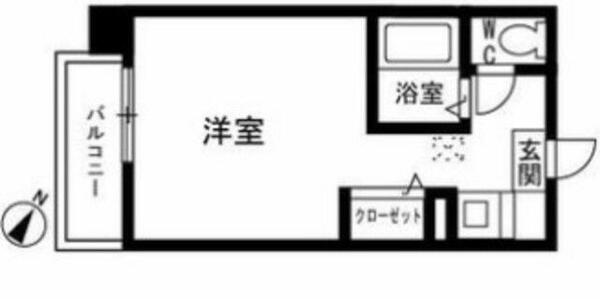 プレシャス薬院 702｜福岡県福岡市中央区薬院３丁目(賃貸マンション1R・7階・21.28㎡)の写真 その2