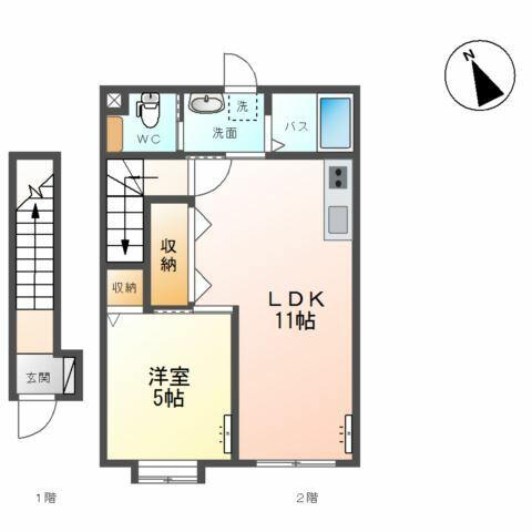 同じ建物の物件間取り写真 - ID:204004194404