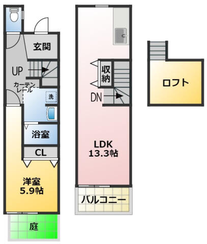 同じ建物の物件間取り写真 - ID:223032205755