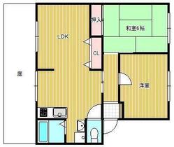 グリーンヒルズ九重田Ｃ棟 102 ｜ 香川県丸亀市中津町（賃貸アパート2LDK・1階・57.77㎡） その2