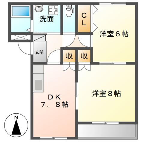 同じ建物の物件間取り写真 - ID:222016504880