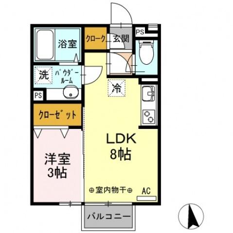 同じ建物の物件間取り写真 - ID:210002664607