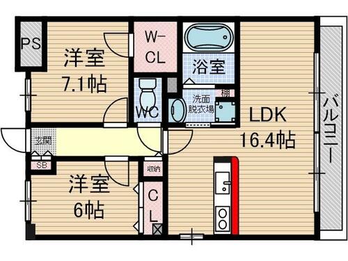 同じ建物の物件間取り写真 - ID:227080739288