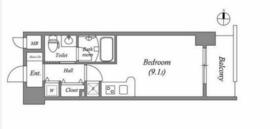 大阪府大阪市中央区安堂寺町２丁目（賃貸マンション1R・12階・25.20㎡） その2