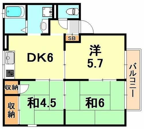 同じ建物の物件間取り写真 - ID:228048547864