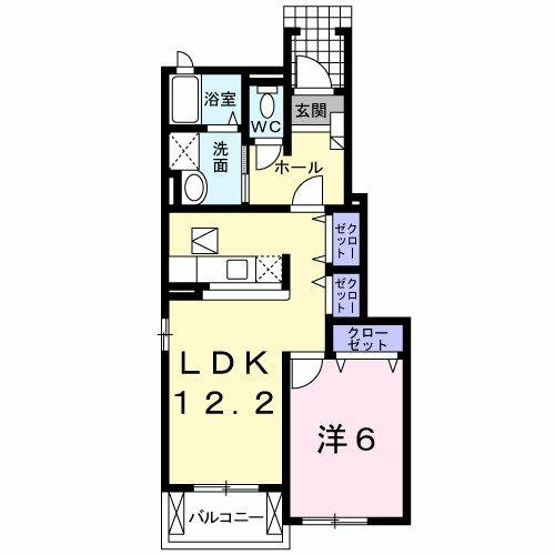 エスポワールⅢ｜埼玉県川口市大字安行原(賃貸アパート1LDK・1階・45.72㎡)の写真 その2