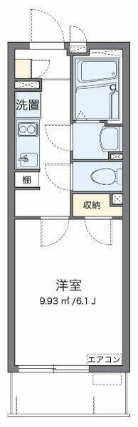 クレイノエヌズガーデン 302｜兵庫県神戸市長田区片山町５丁目(賃貸アパート1K・3階・21.11㎡)の写真 その2