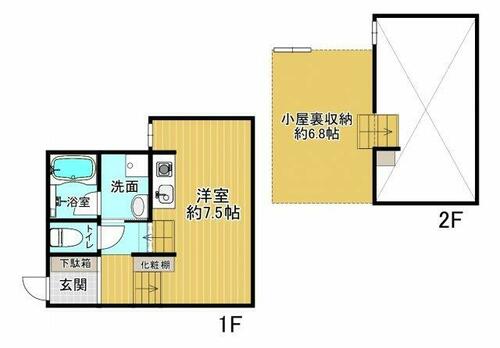 同じ建物の物件間取り写真 - ID:240028478286