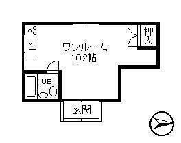 [テラスハウス] 北海道河東郡音更町北鈴蘭南４丁目 の賃貸【北海道 / 河東郡音更町】2の間取り