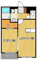 ラクール直方  ｜ 福岡県直方市大字感田（賃貸マンション1LDK・1階・40.12㎡） その1