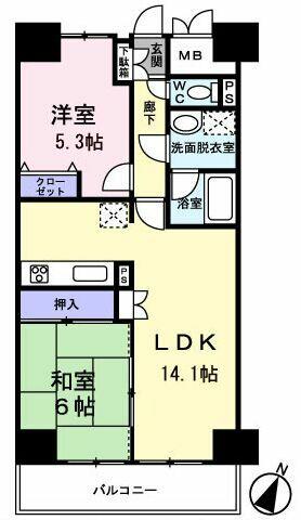 同じ建物の物件間取り写真 - ID:213101165226