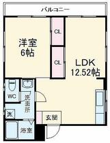 千葉県松戸市新松戸３丁目（賃貸マンション1LDK・1階・40.30㎡） その2