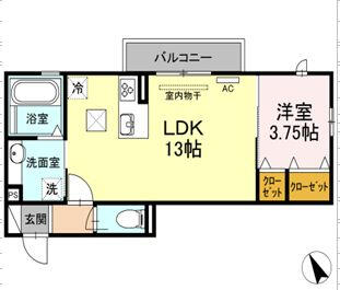 トレモンテ 201｜愛知県碧南市三度山町１丁目(賃貸アパート1LDK・2階・40.57㎡)の写真 その2