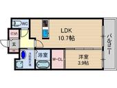 茨木市若園町 3階建 築6年のイメージ