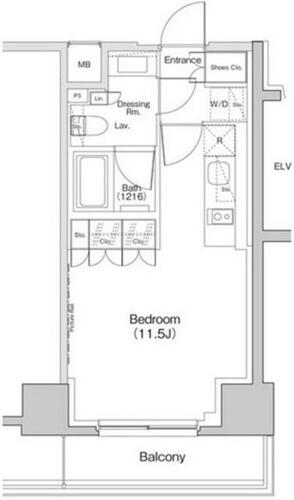 同じ建物の物件間取り写真 - ID:213103201888