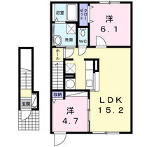 アリ・ビラⅠ 204 ｜ 北海道上川郡東神楽町ひじり野北一条７丁目（賃貸アパート2LDK・2階・58.87㎡） その2