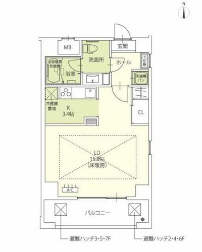 同じ建物の物件間取り写真 - ID:240028272838