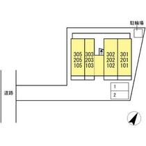 神奈川県大和市南林間３丁目（賃貸アパート1LDK・1階・36.96㎡） その14