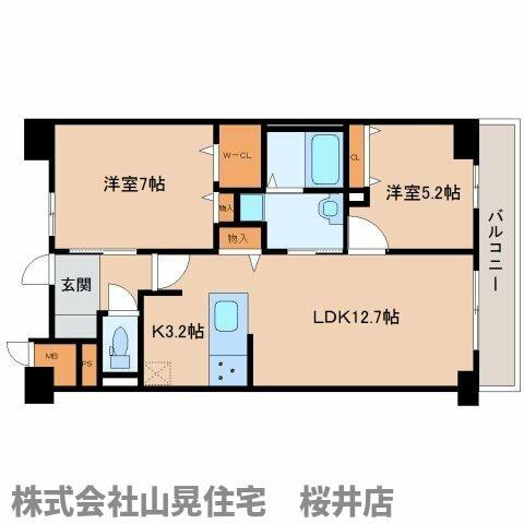 同じ建物の物件間取り写真 - ID:229009052131