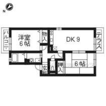 大阪府枚方市岡山手町（賃貸アパート2LDK・1階・50.12㎡） その2