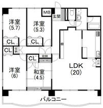 間取り：222016632185