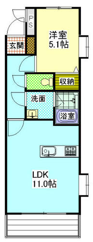 同じ建物の物件間取り写真 - ID:241004710856