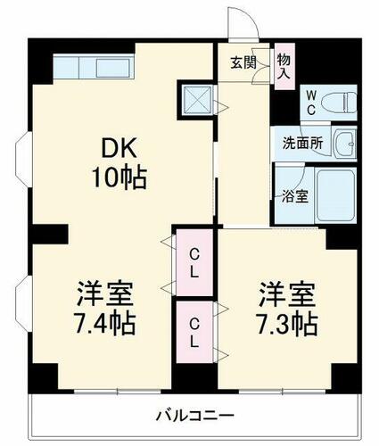 同じ建物の物件間取り写真 - ID:214055837348