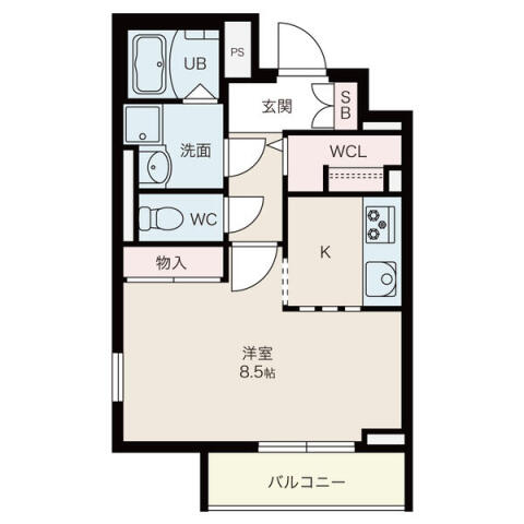 同じ建物の物件間取り写真 - ID:223032346454