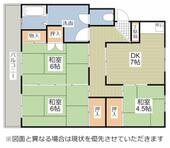 北九州市小倉南区葛原本町６丁目 4階建 築43年のイメージ